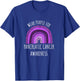 Wear Purple For Pancreatic cancer Awareness Month T-Shirt - T-Shirt | Royal