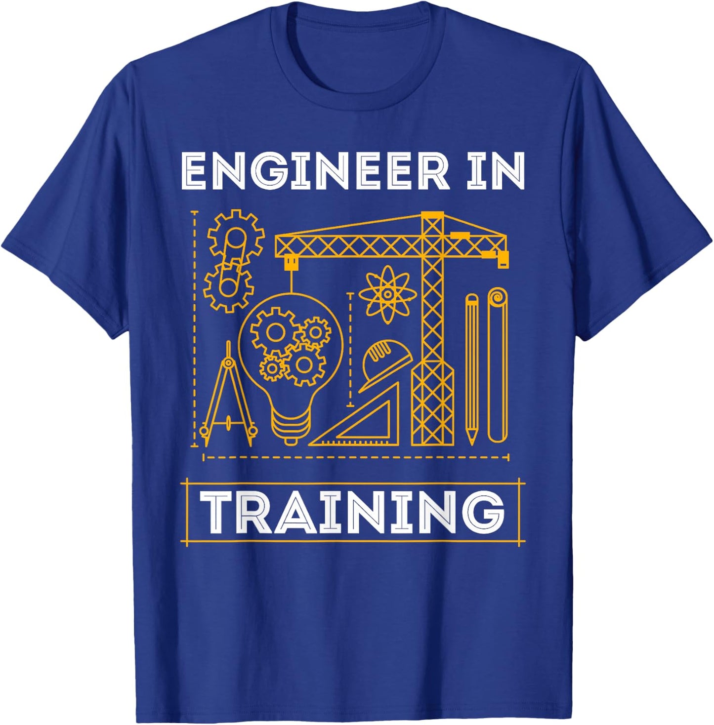 Engineer in Training Future Engineer Holding Engineering T-Shirt - T-Shirt | Royal