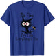 Bleached Baseball Mom Messy cat Softball Mom Mother's Day Women Kids T-Shirt - T-Shirt | Royal