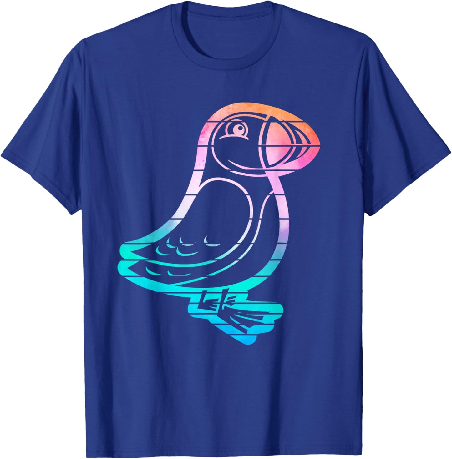 Puffin Seabird Iceland Bird Puffin T-Shirt - T-Shirt | Royal