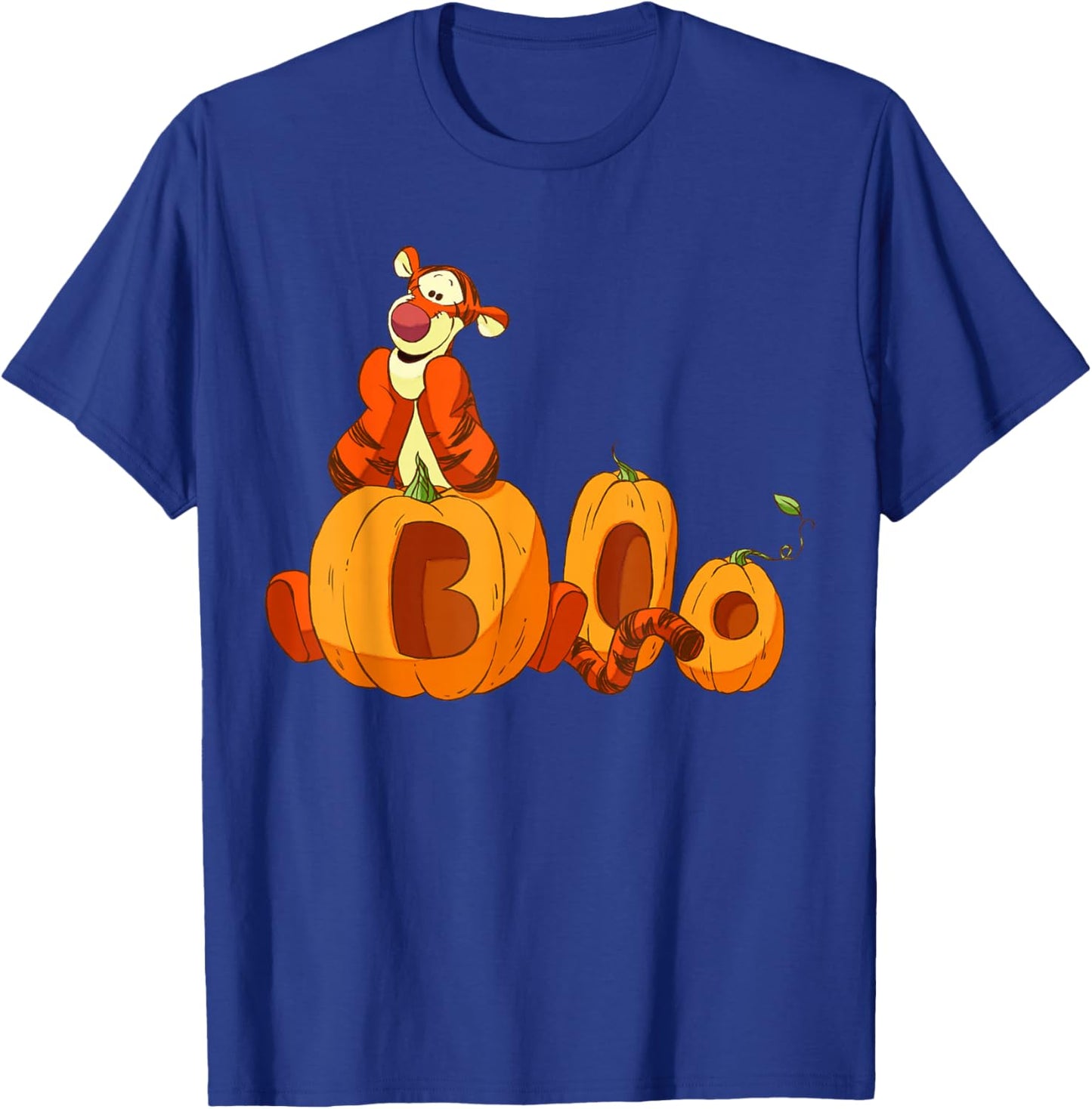 Disney - Halloween Tigger Boo Pumpkins T-Shirt - T-Shirt | Royal