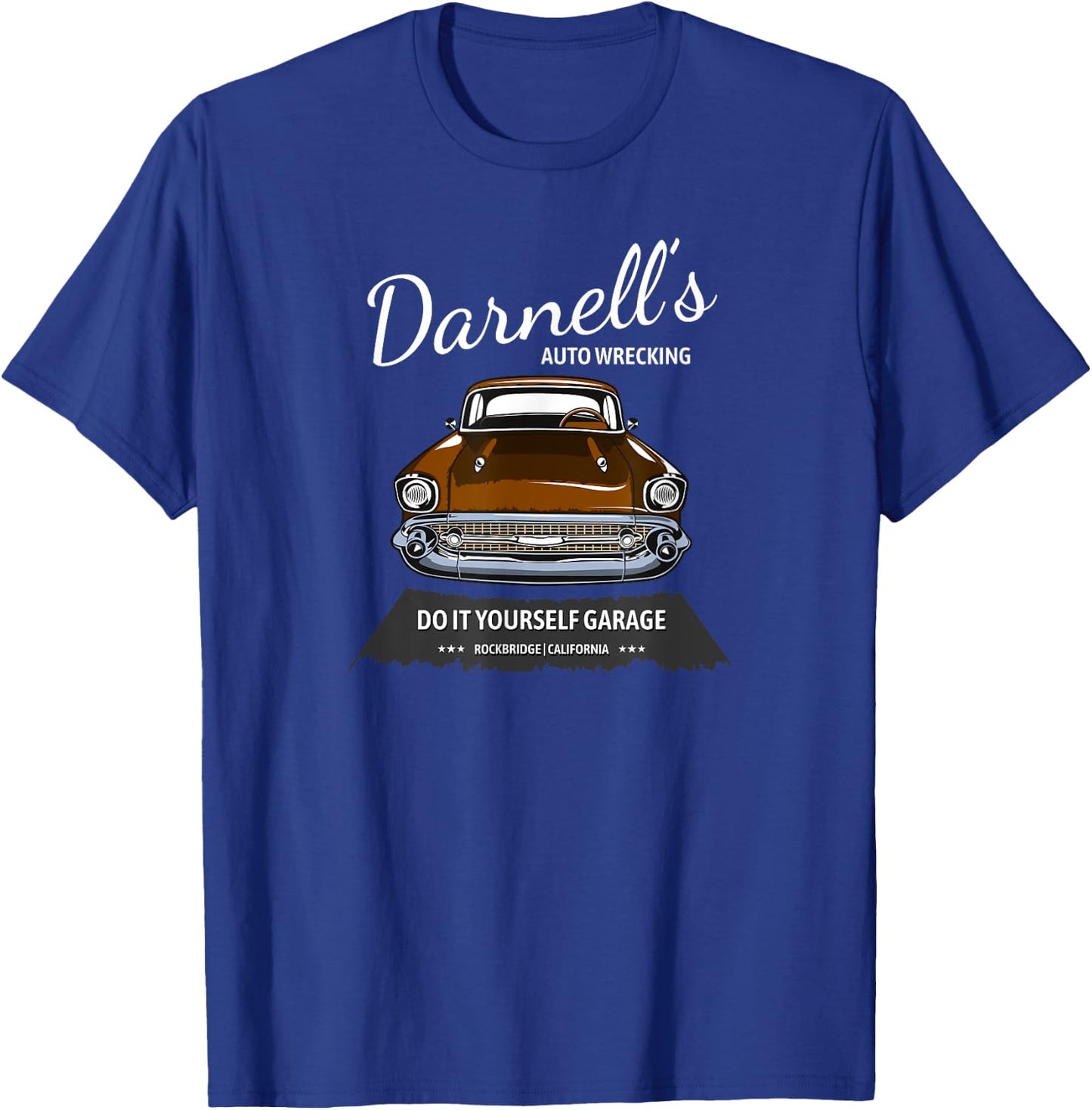 Darnell’s Auto Wrecking T-Shirt - T-Shirt | Royal