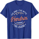 Hendrix The Man The Myth The Legend T-Shirt - T-Shirt | Royal