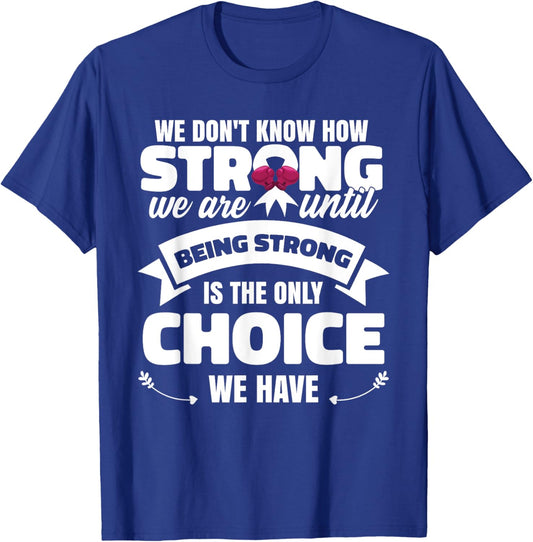 Women Lung Cancer Awareness T-Shirt - T-Shirt | Royal