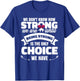 Women Lung Cancer Awareness T-Shirt - T-Shirt | Royal