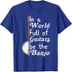 Banjo Bluebird Tennesse Mandolin Bluegrass T-Shirt - T-Shirt | Royal