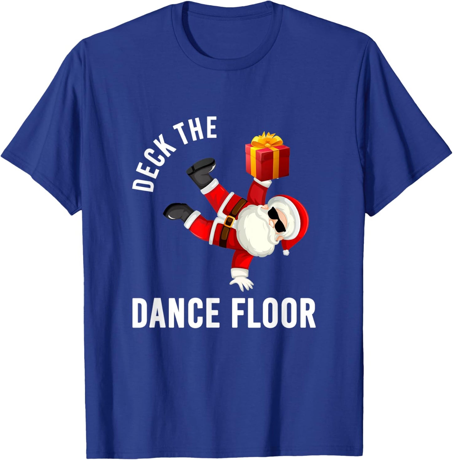 Deck The Dance Floor Apparel T-Shirt - T-Shirt | Royal