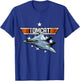 USA Tomcat Military Jet Airplane T-Shirt - T-Shirt | Royal