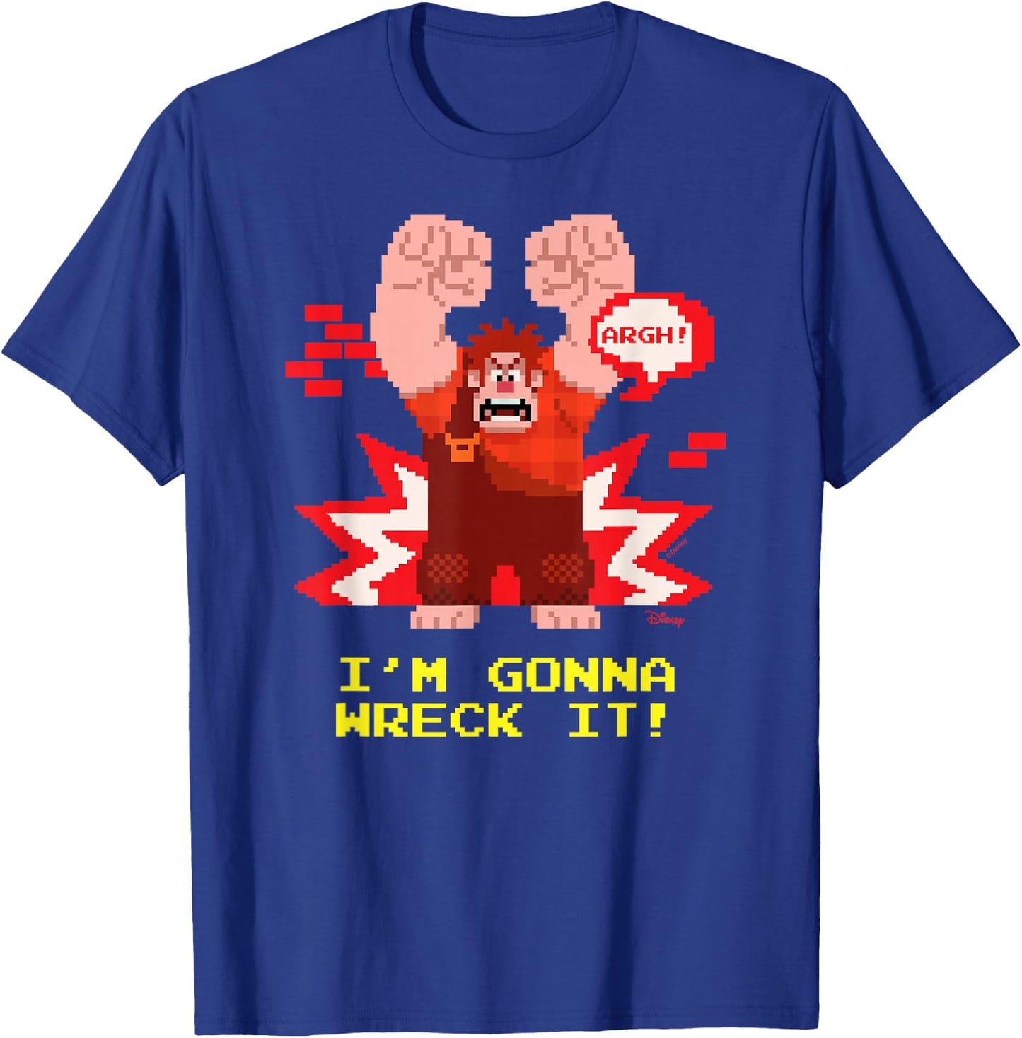 Wreck It Ralph - Gonna Wreck It T-Shirt - T-Shirt | Royal