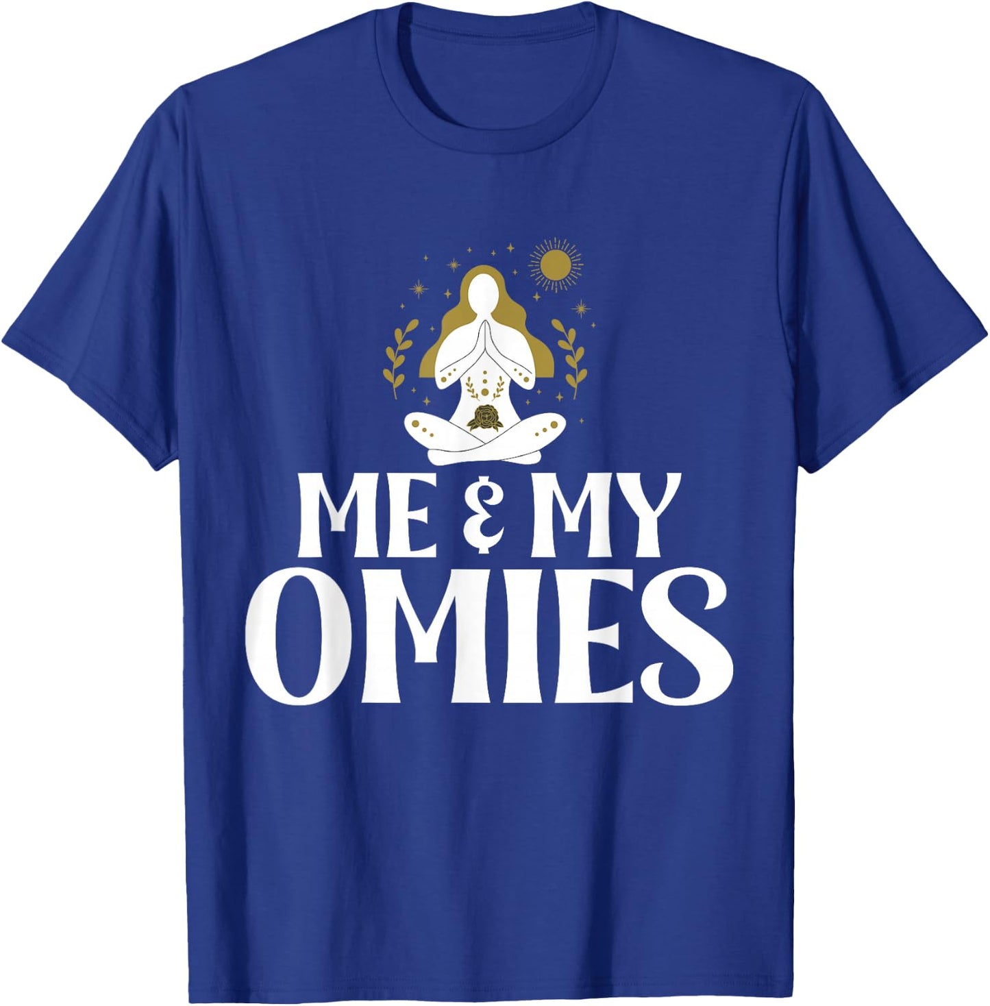 Me & My Omies Symbol Namaste Om Religion Meditation Yogis T-Shirt - T-Shirt | Royal