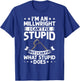Millwright Training Industrial Mechanic Welding Tools T-Shirt - T-Shirt | Royal