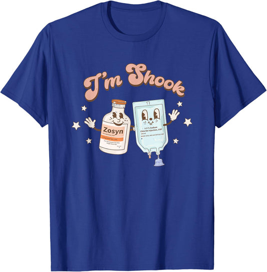 Funny Christmas Crna Pacu ER ED ICU Cricital Care Nurse T-Shirt - T-Shirt | Royal