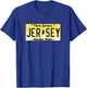 New Jersey License Plate - Throwback Design - Classic T-Shirt - T-Shirt | Royal