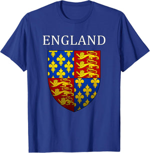 Medieval English Heraldry of England T-Shirt - T-Shirt | Royal