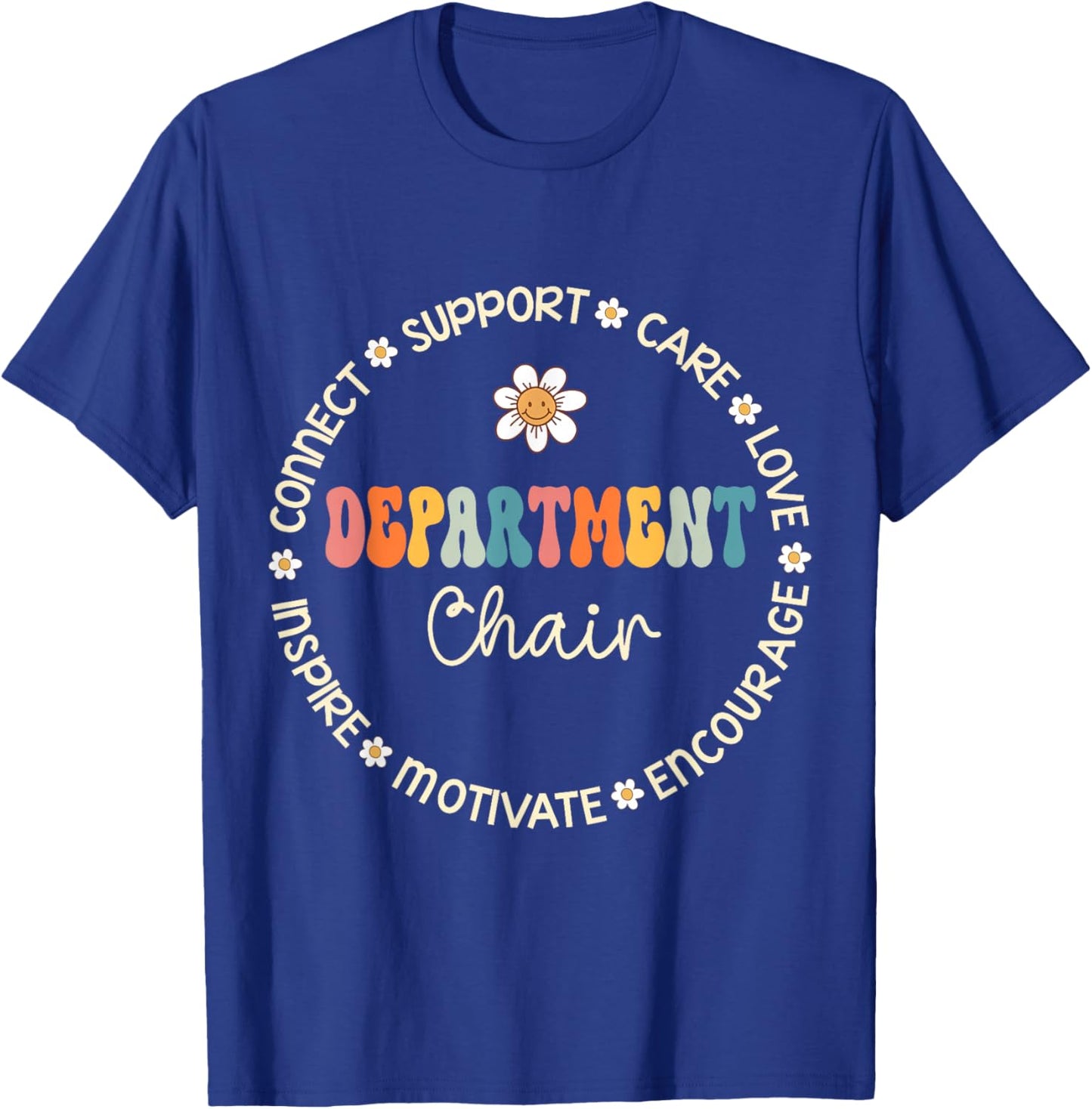 Department Chair Appreciation Week Back to School T-Shirt - T-Shirt | Royal