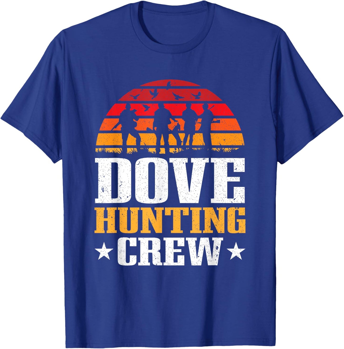 Dove Hunter Dove Hunting Crew Men Dove Hunting T-Shirt - T-Shirt | Royal