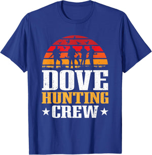 Dove Hunter Dove Hunting Crew Men Dove Hunting T-Shirt - T-Shirt | Royal