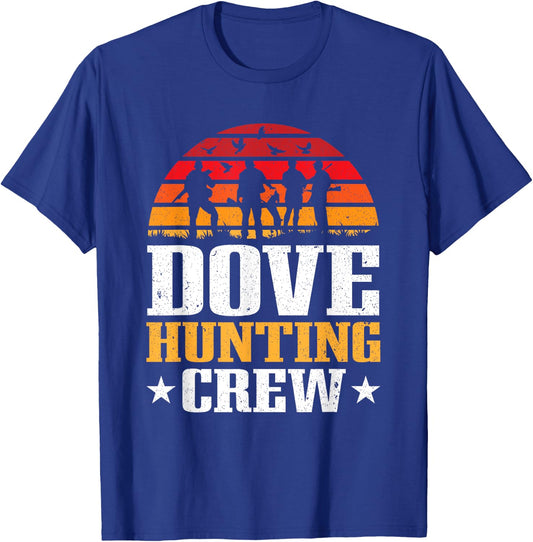 Dove Hunter Dove Hunting Crew Men Dove Hunting T-Shirt - T-Shirt | Royal