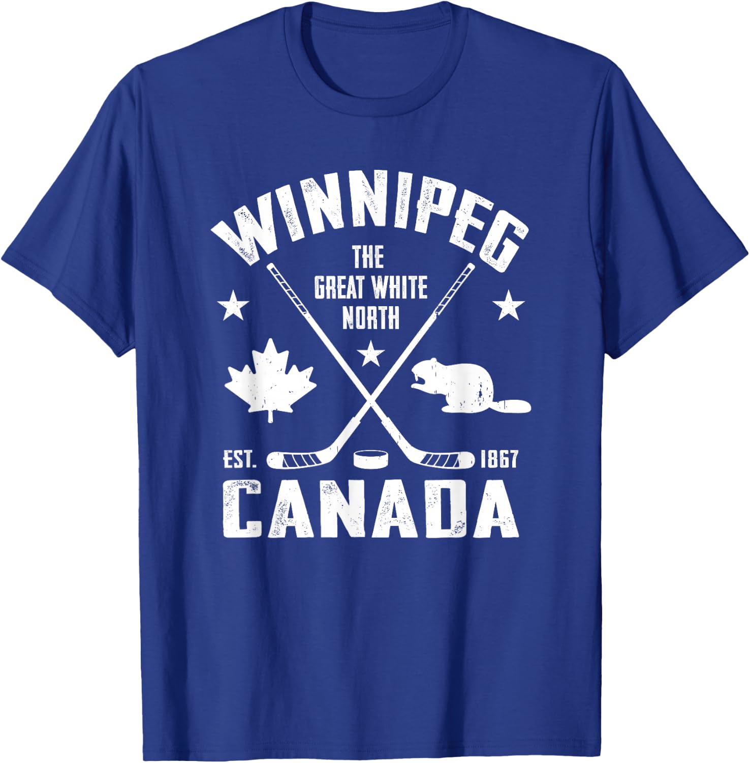 Winnipeg T-Shirt - T-Shirt | Royal