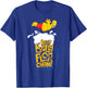 The Simpsons Homer Beer Belly Flop Champ T-Shirt - T-Shirt | Royal