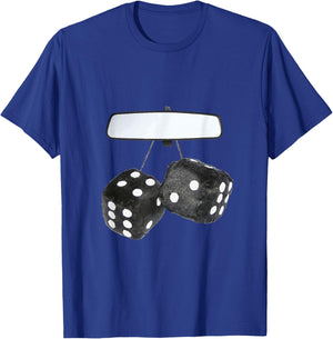 Fluffy Dice T-Shirt - T-Shirt | Royal