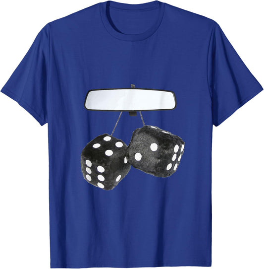 Fluffy Dice T-Shirt - T-Shirt | Royal