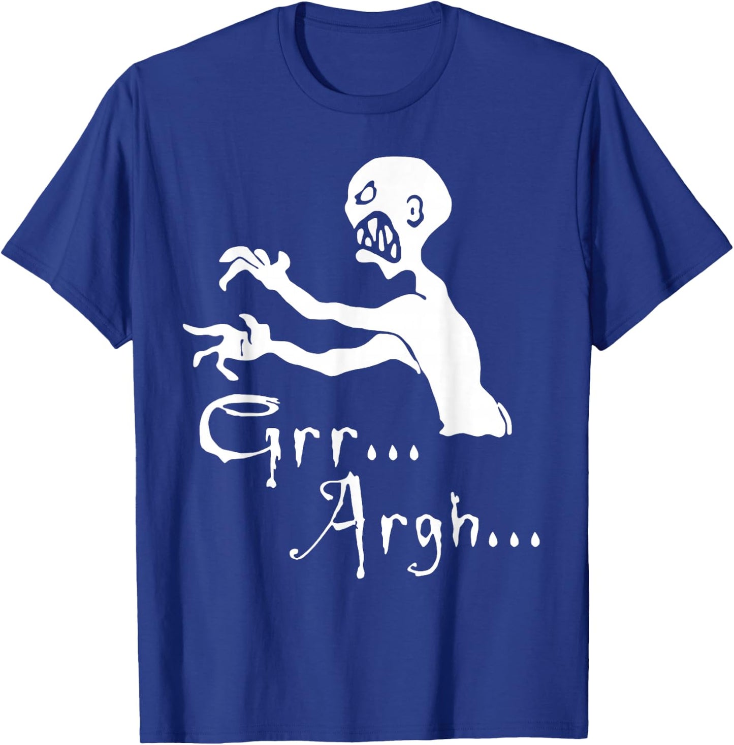 Zombie grr argh T-Shirt - T-Shirt | Royal