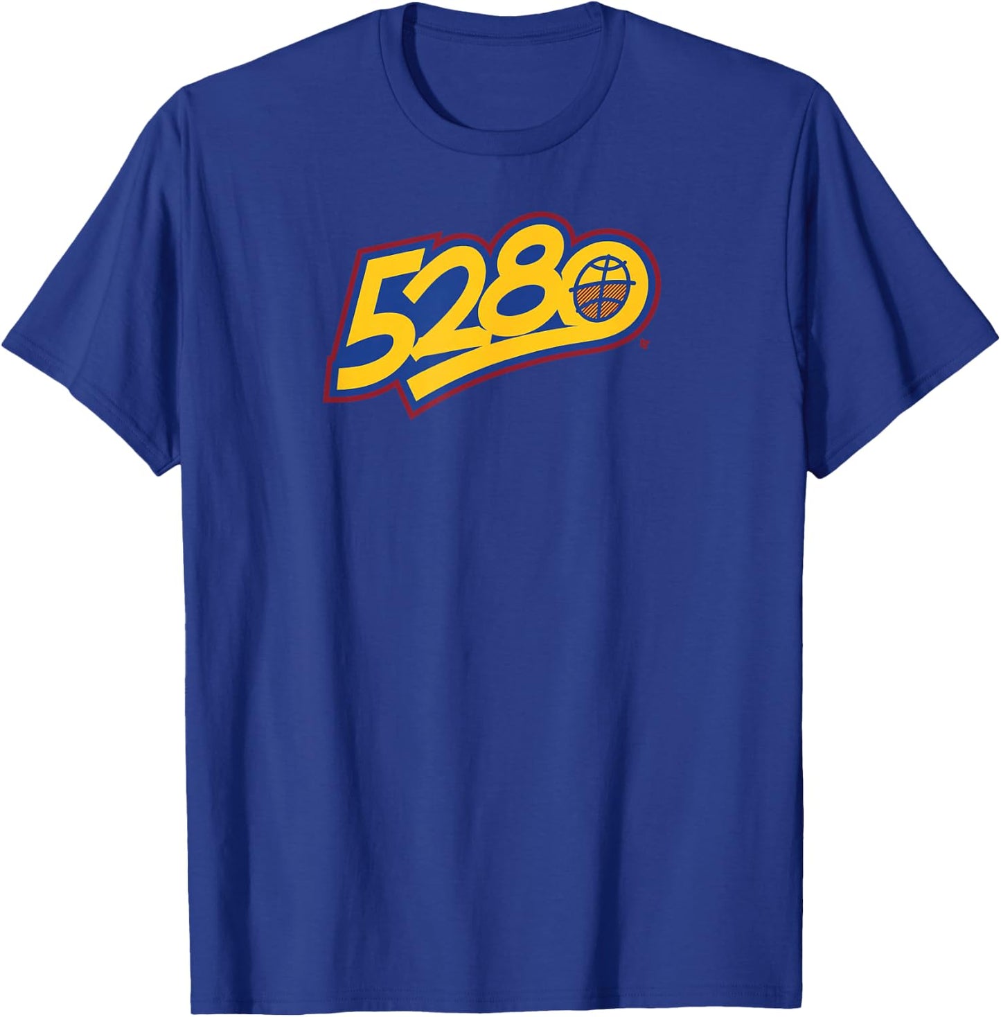 5280 - Denver Basketball T-Shirt - T-Shirt | Royal