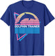 Dolphin Trainer Dolphin Trainer Retro T-Shirt - T-Shirt | Royal