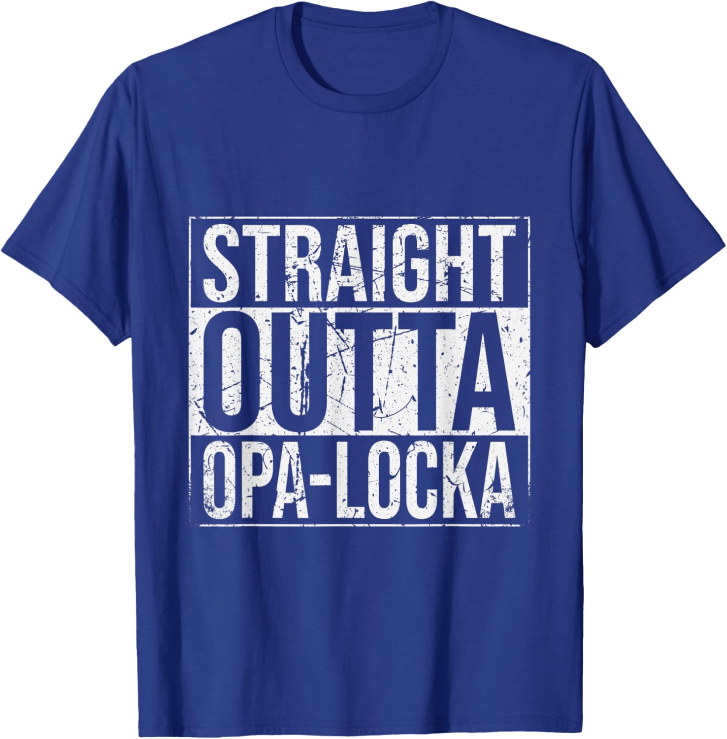 Straight Outta Opa-Locka Vintage T-Shirt - T-Shirt | Royal