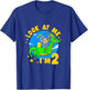 2 Years Old Birthday Boy Dragon & Knight - 2nd B-Day Party T-Shirt - T-Shirt | Royal