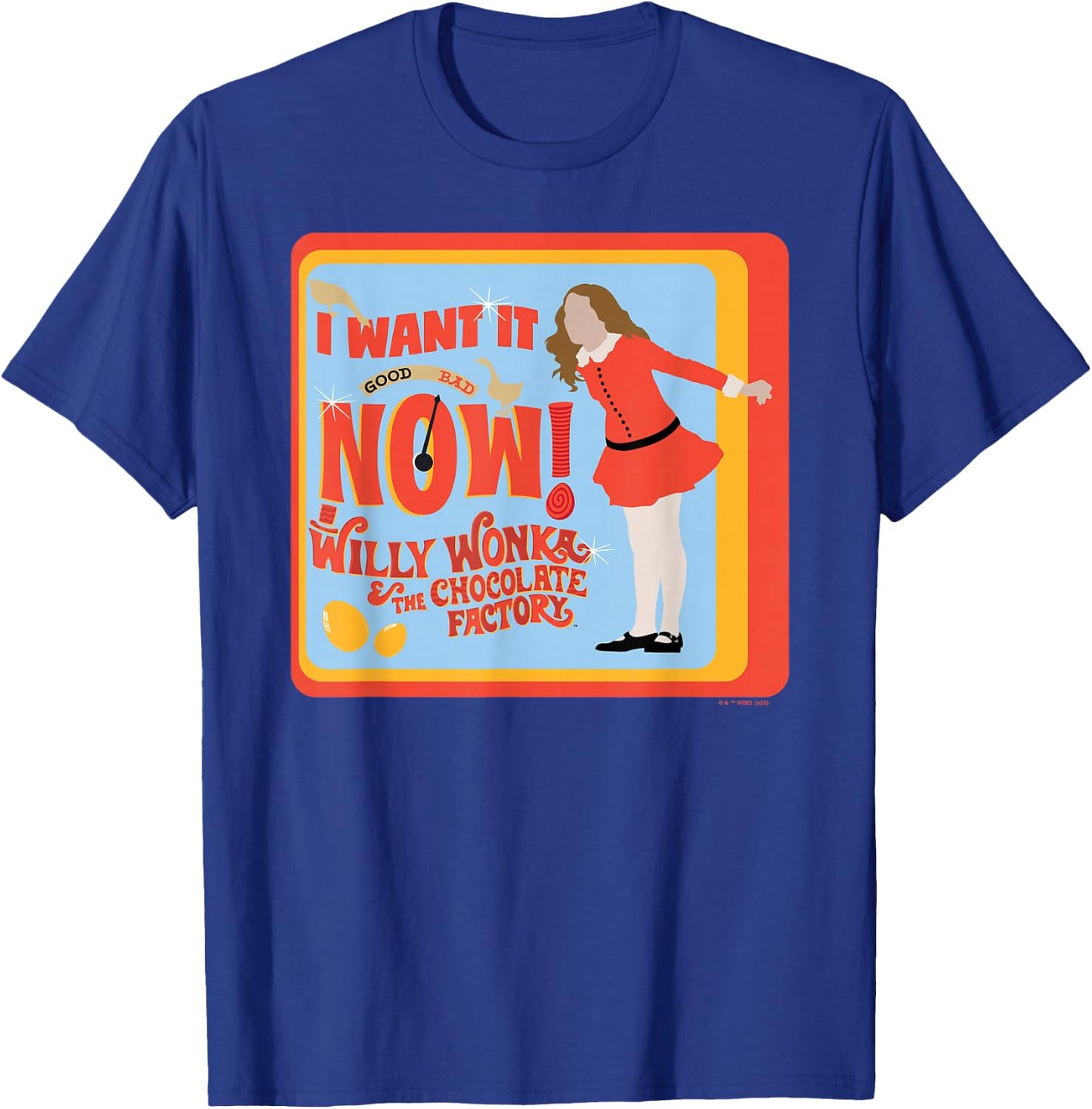 Willy Wonka & The Chocolate Factory - Veruca Salt T-Shirt - T-Shirt | Royal