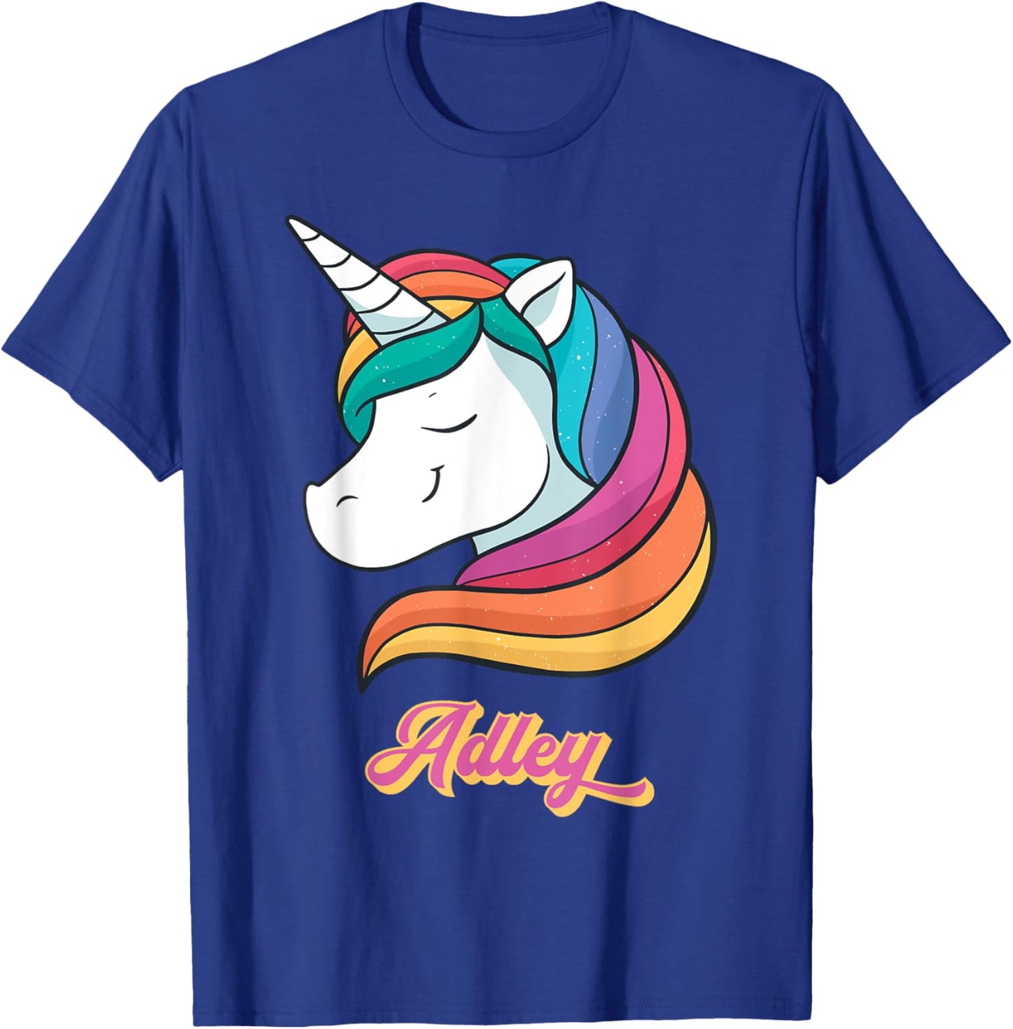 Adley Merch Unicorn Design T-Shirt - T-Shirt | Royal
