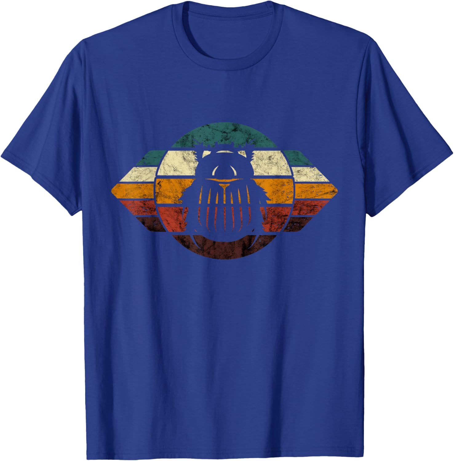 Dung Beetle Retro Insect Lover Vintage Entomology Bug T-Shirt - T-Shirt | Royal