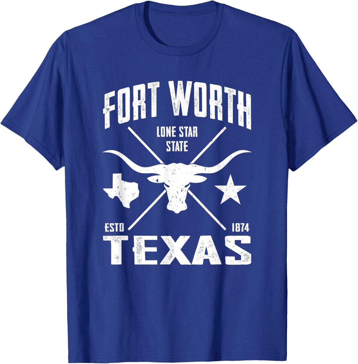 Fort Worth T-Shirt - T-Shirt | Royal