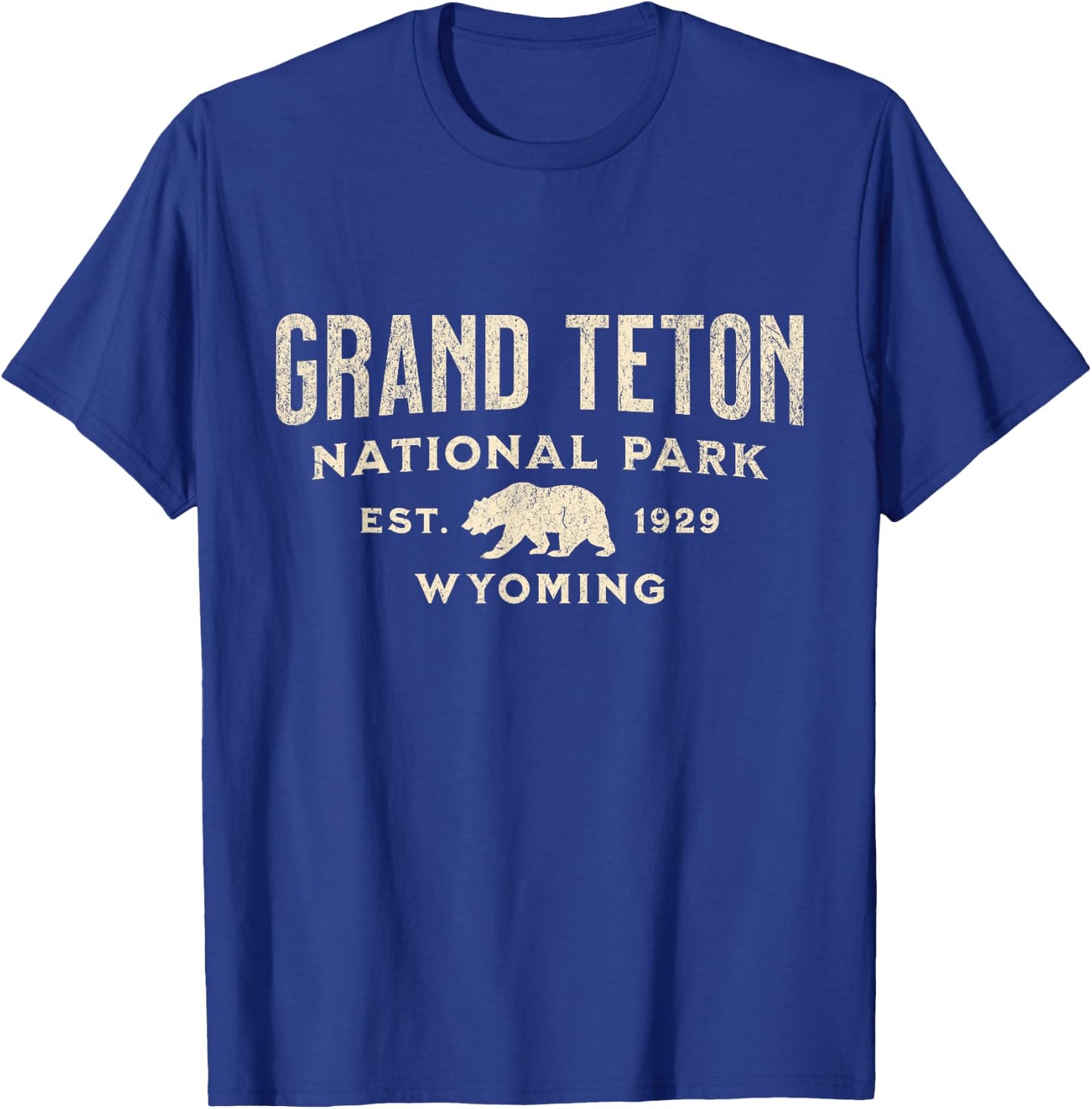 Grand Teton National Park T-Shirt - T-Shirt | Royal