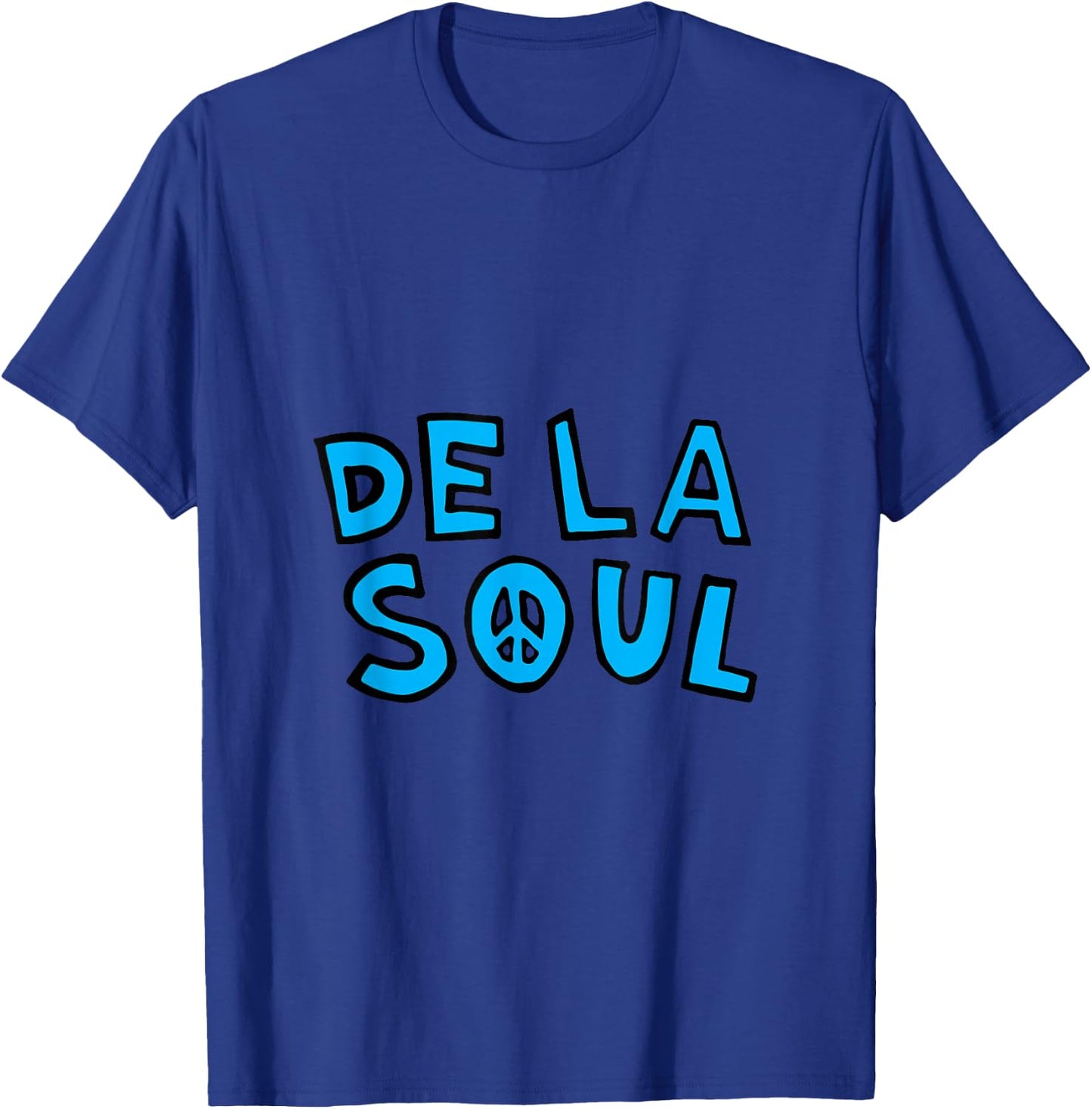 De La Soul "3 Feet High & Rising" Logo T-Shirt - T-Shirt | Royal