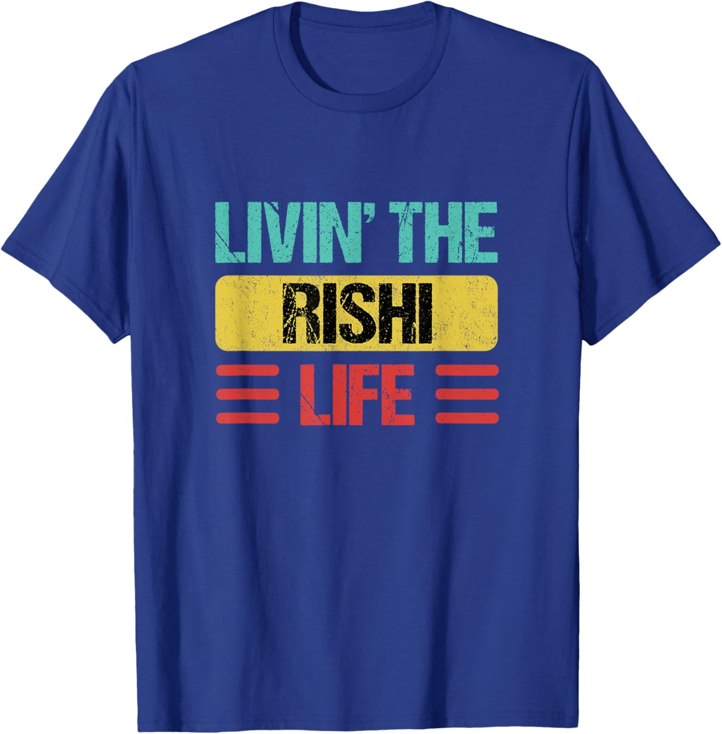 Rishi Name T-Shirt - T-Shirt | Royal