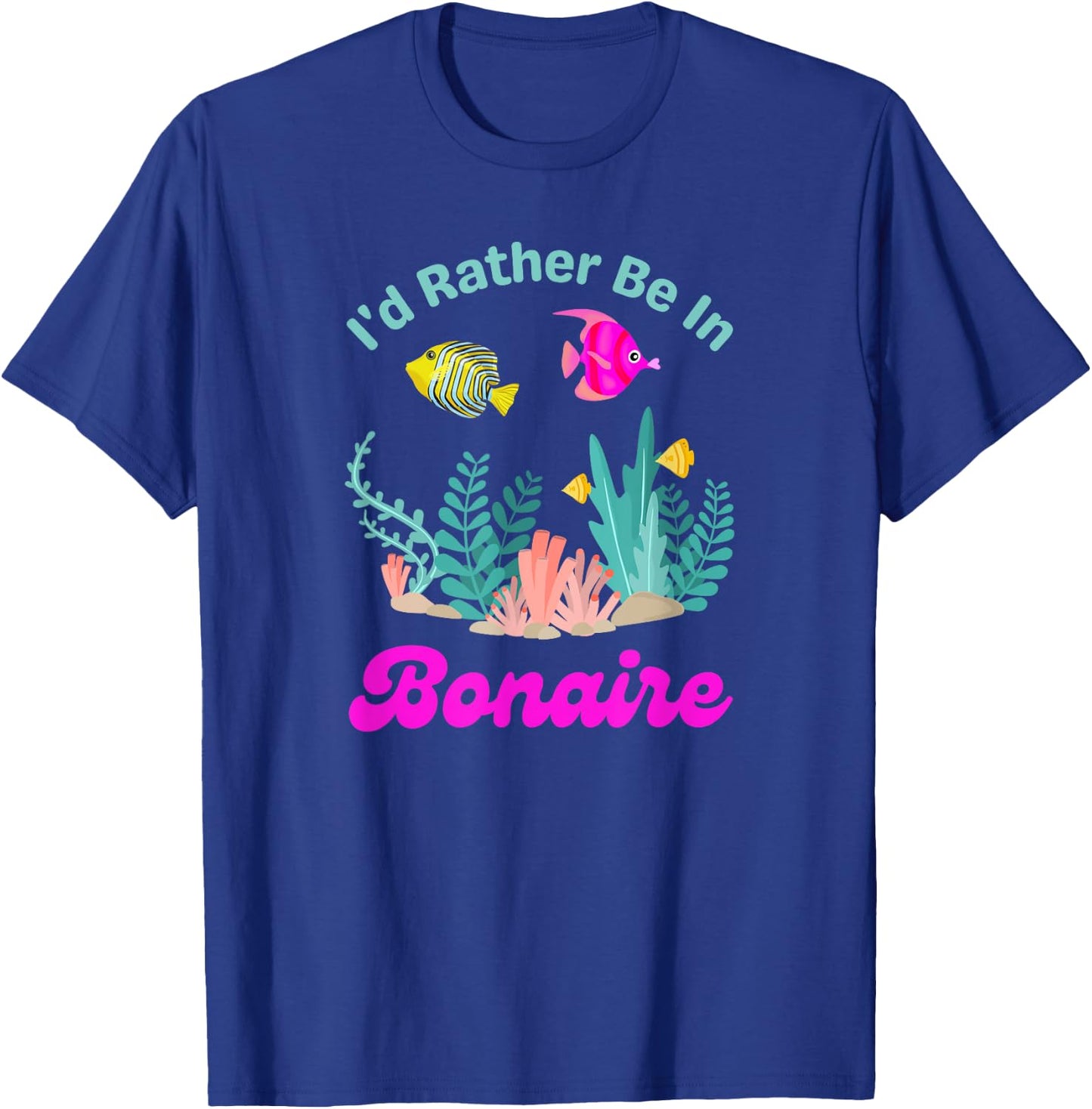Bonaire Beach Vacation Scuba Diving Snorkeling Women's T-Shirt - T-Shirt | Royal