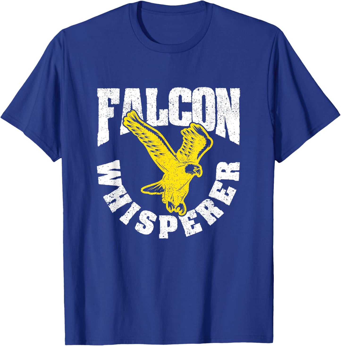 Falcon Whisperer Love Birds Hunter Falconry Hunting Trainer T-Shirt - T-Shirt | Royal