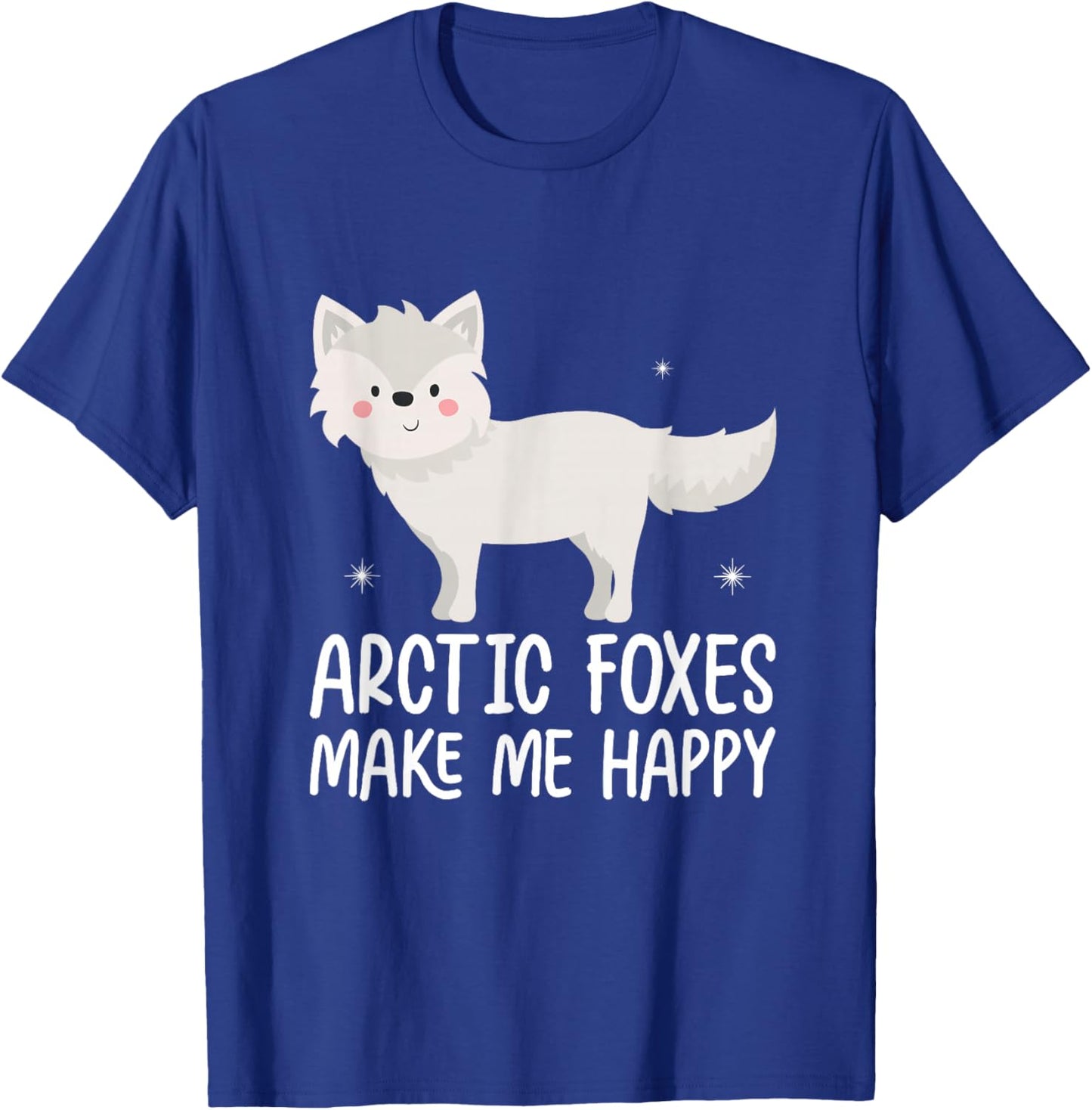 Arctic Fox Artic Animals Cute Artic Fox Lover Pajamas T-Shirt - T-Shirt | Royal