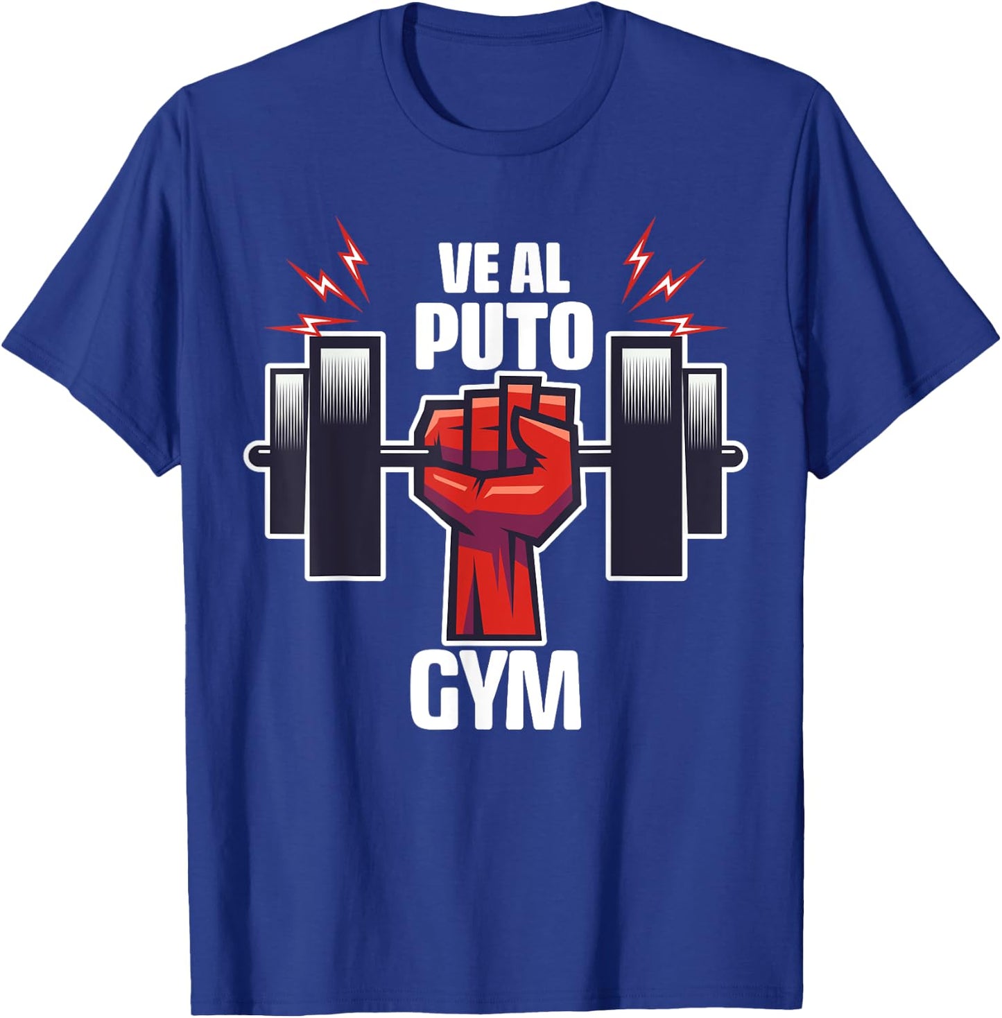 Go to the Fuck Gym T-Shirt - T-Shirt | Royal
