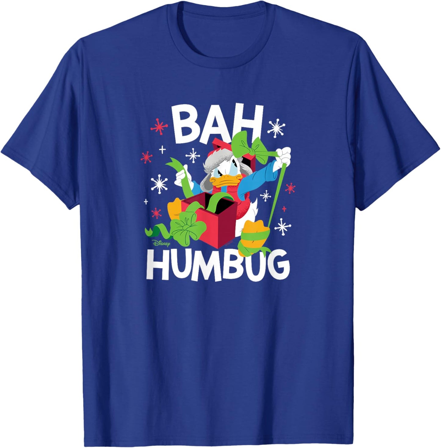 Donald Duck - Donald Duck Bah Humbug T-Shirt - T-Shirt | Royal