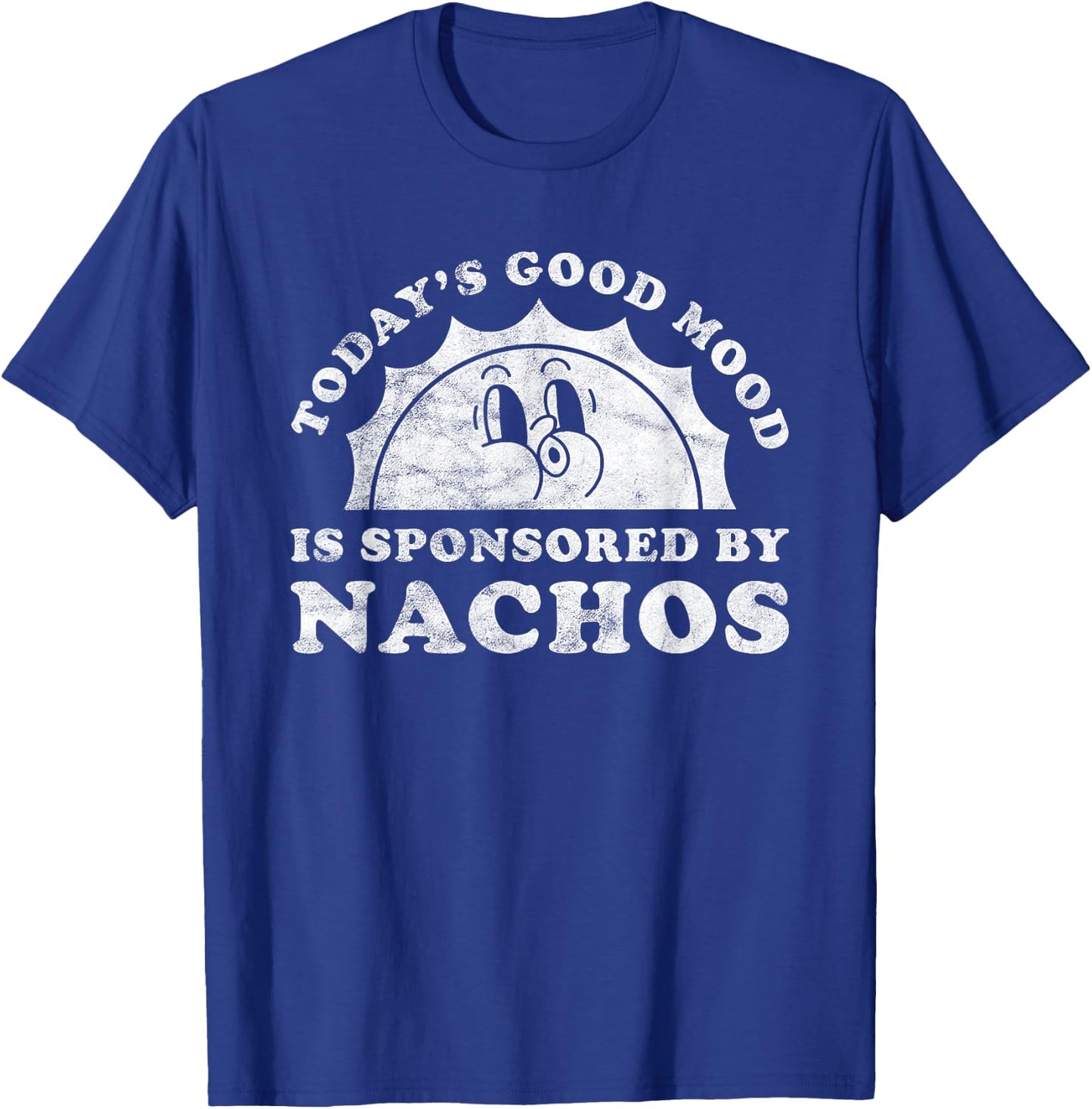Good Mood Nachos Apparel Co Funny Cute Retro Vintage Nachos Nacho T-Shirt - T-Shirt | Royal