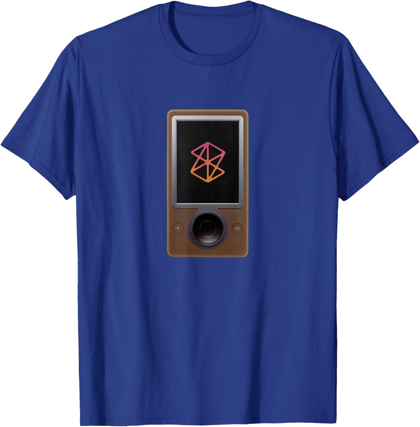Zune Retro Tech MP3 Player T-Shirt - T-Shirt | Royal