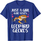 Cool Leopard Gecko For Girls Women Pet Lizard Reptile Lovers T-Shirt - T-Shirt | Royal