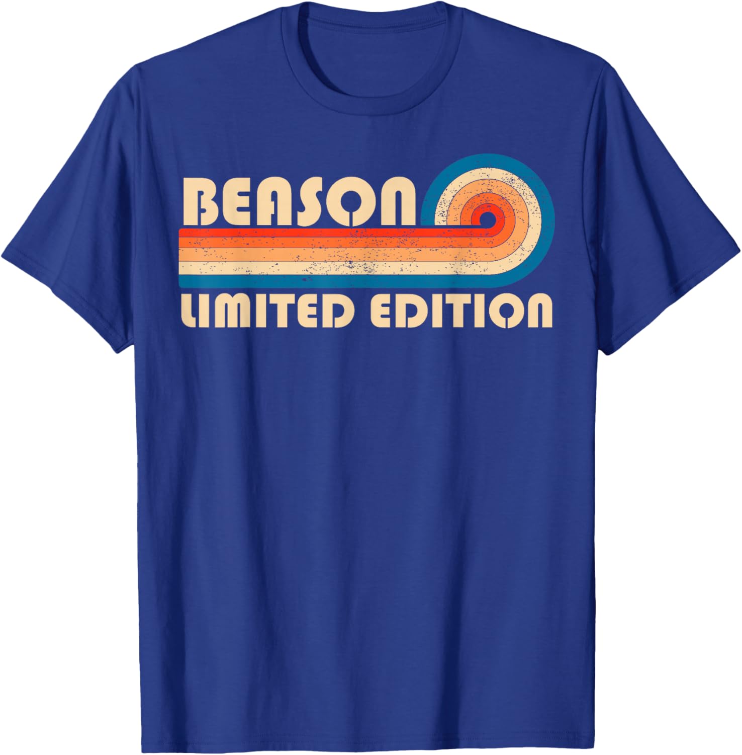 BEASON Surname Retro Vintage 80s 90s Birthday Reunion T-Shirt - T-Shirt | Royal