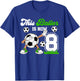 8th Birthday Soccer Boy Eight Year Old Soccer Player T-Shirt - T-Shirt | Royal
