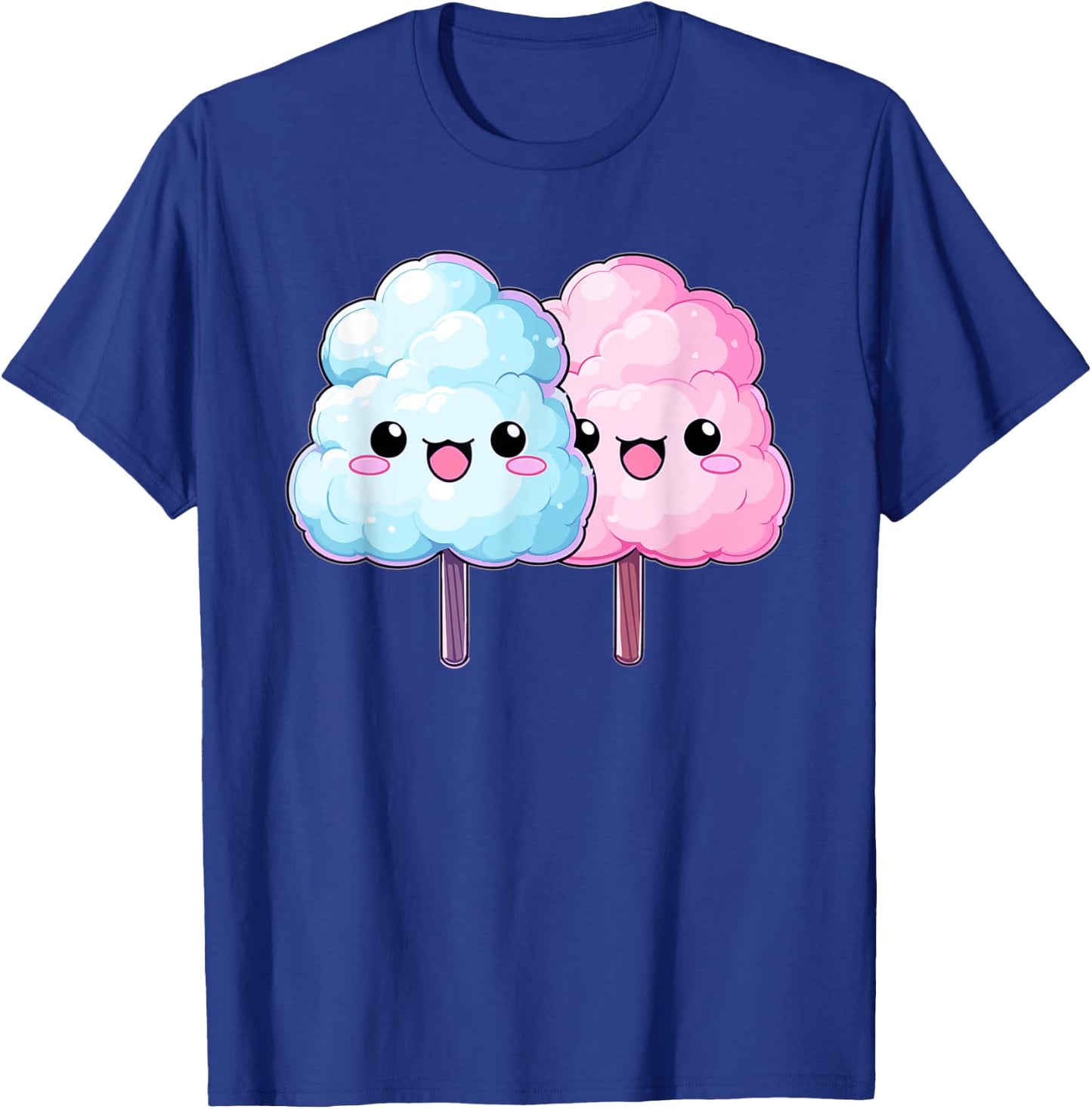 Cotton Candy Sticks Apparel Sweets Girls T-Shirt - T-Shirt | Royal