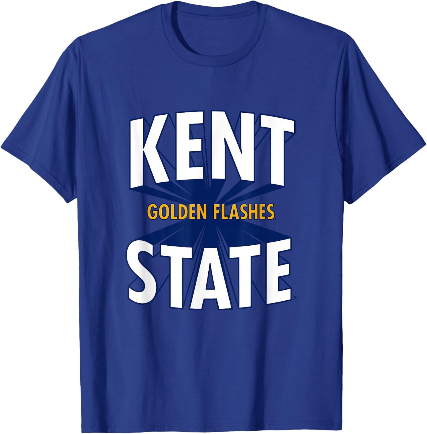 Kent State Golden Flashes | NCAA University Merch | 19KSTRAY T-Shirt - T-Shirt | Royal